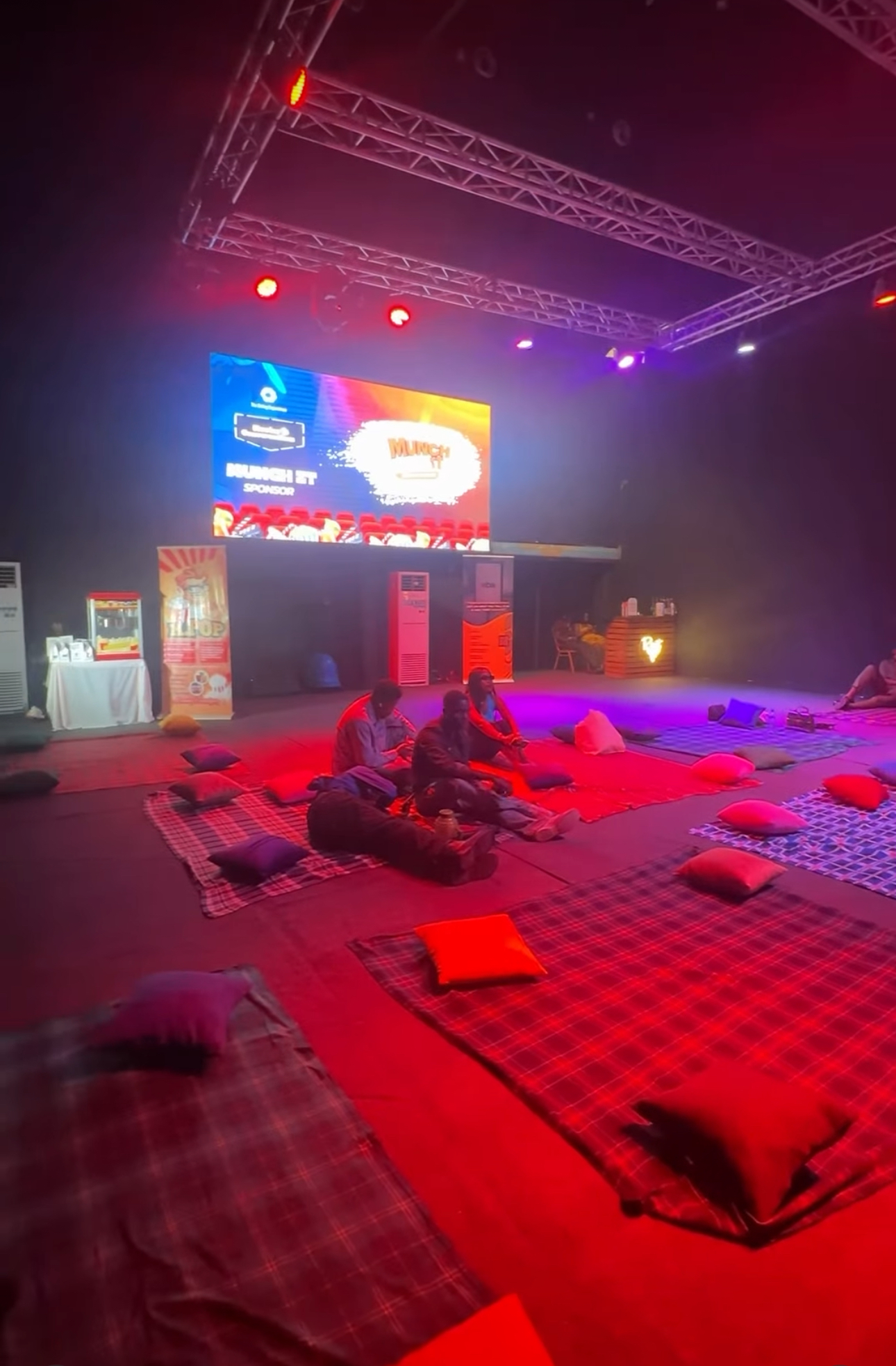 The Freeme Space production studio and event space on Nike Art Gallery Road, Lekki Phase 1, Lagos